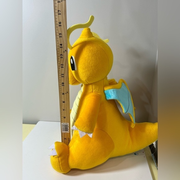 NWT RARE Benpresto Japanese Import Jumbo Pokémon Dragonite Plush Stuffed Animal - Picture 4 of 8